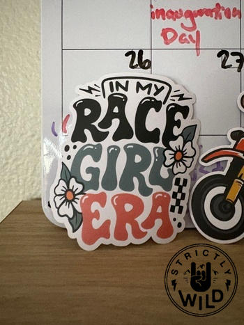 Strictly Wild In My Race Girl Sticker Review