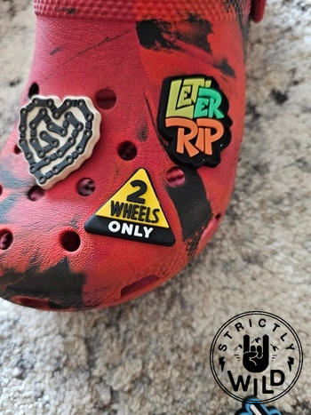 Strictly Wild 2 Wheels Only Croc Charm Review