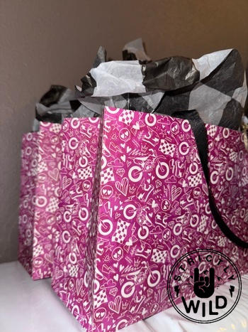 Lightning Checker Cross Body Bag