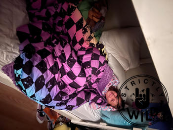 Strictly Wild Rainbow Checker Blanket Review