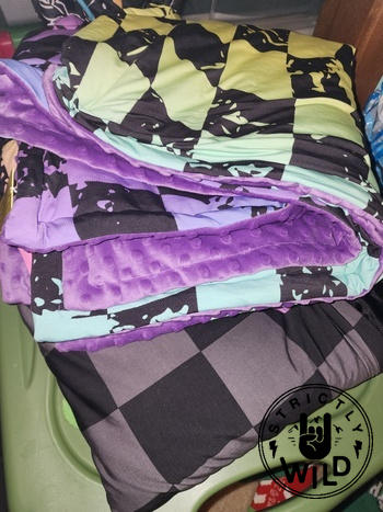 Strictly Wild Rainbow Checker Blanket Review