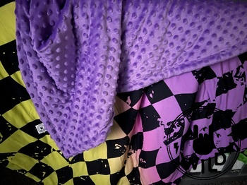 Strictly Wild Rainbow Checker Blanket Review