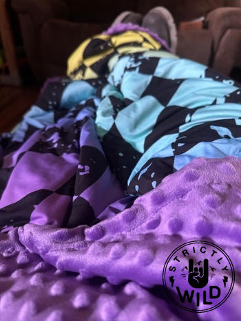 Rainbow Checker Blanket / PREORDER / Begin Shipping Out Dec 10-18