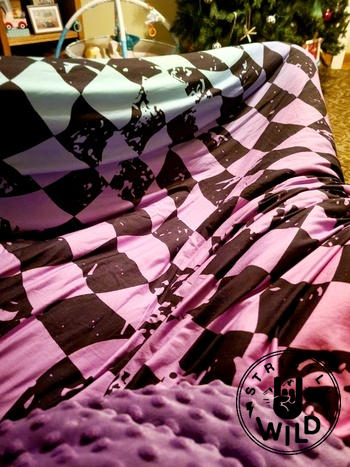 Strictly Wild Rainbow Checker Blanket Review