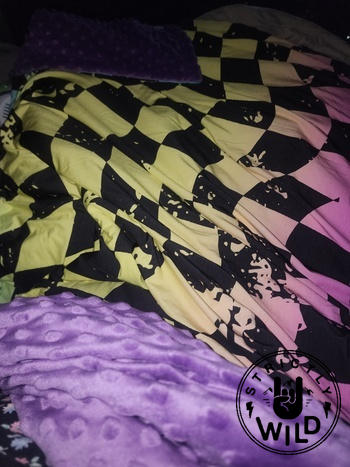 Strictly Wild Rainbow Checker Blanket Review