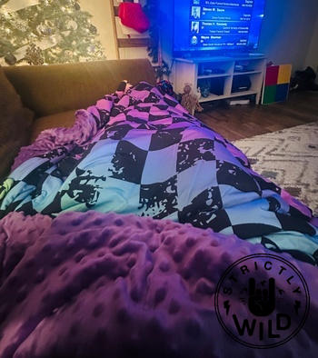 Strictly Wild Rainbow Checker Blanket Review