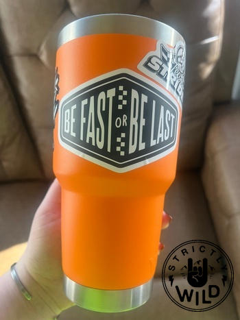Strictly Wild Be Fast Or Be Last Sticker Review
