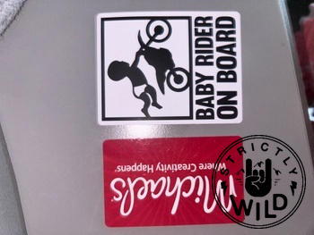 Strictly Wild Baby Rider On Board Sticker Review