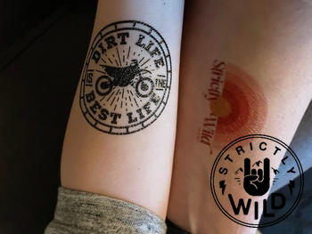 Strictly Wild Temporary Tattoo Sheet Review