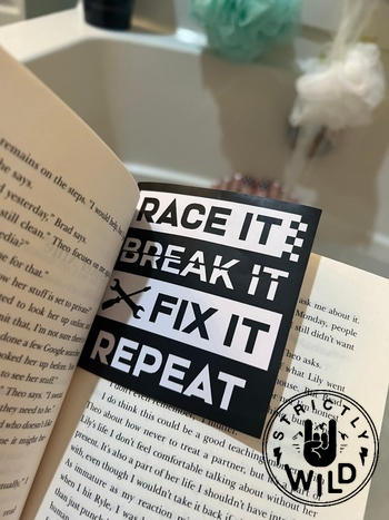 Strictly Wild Race It Break It Fix It Repeat Sticker Review