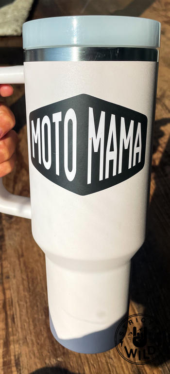 Strictly Wild Moto Mama Sticker Review