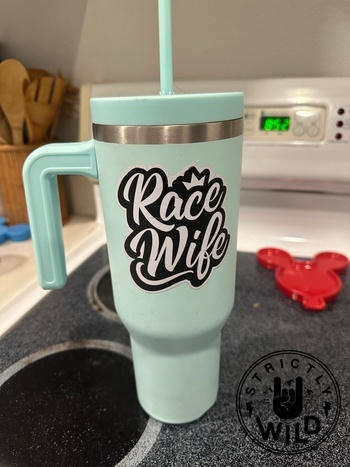 Strictly Wild Race Wife Sticker Review