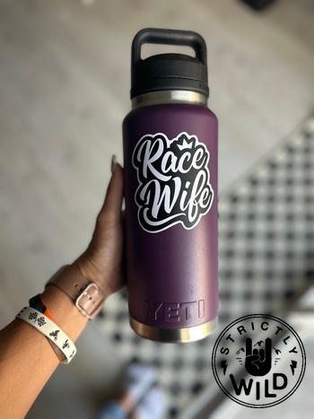 Strictly Wild Race Wife Sticker Review