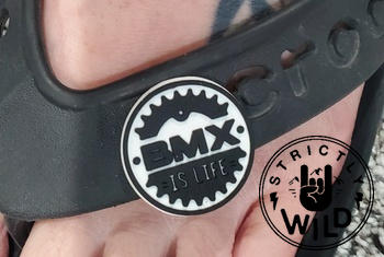 Strictly Wild BMX Is Life Croc Charm - Ready To Ship Review