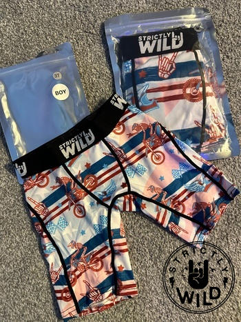 Strictly Wild Red White & Braaap Boxers  * Review