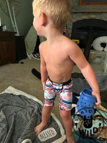 Strictly Wild Red White & Braaap Boxers  * Review