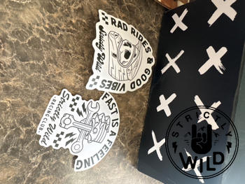Strictly Wild Rad Rads & Good Vibes Sticker Review