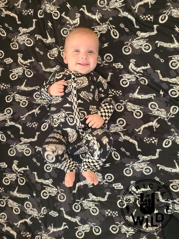 Strictly Wild Lightning Speed Zip Up Pajamas Review
