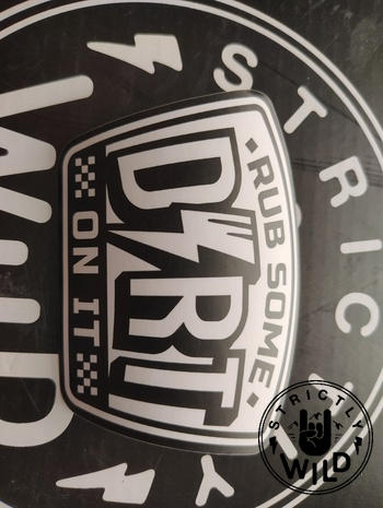 Strictly Wild Rub Some Dirt On It Sticker Review