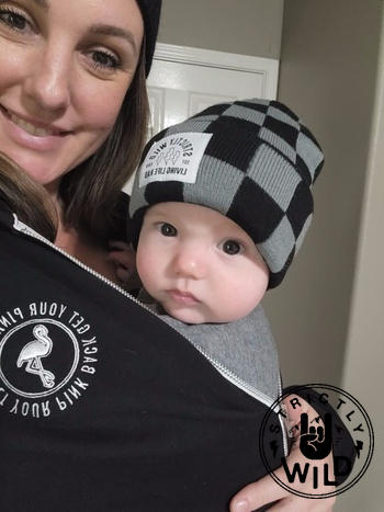 Strictly Wild Chasing Checkers Grey Beanie Review