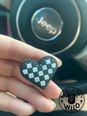 Strictly Wild Checkered Heart Croc Charm Review