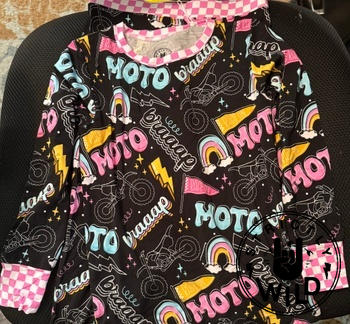 Strictly Wild Moto Girl 2 Piece Pajamas Review