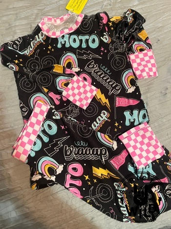 Strictly Wild Moto Girl 2 Piece Pajamas Review