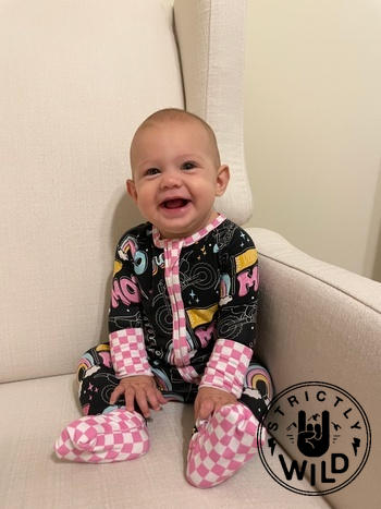 Strictly Wild Moto Girl Zip Up Pajamas Review