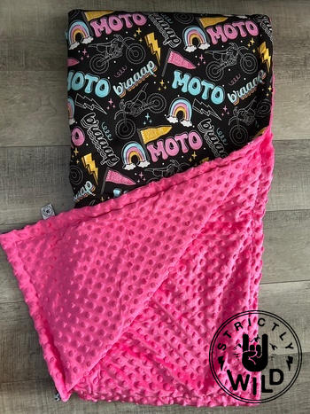 Strictly Wild Moto Girl Blanket Review