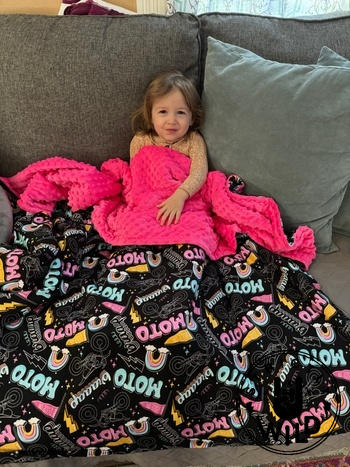 Strictly Wild Moto Girl Blanket / SIGN UP FOR RESTOCK NOTIFICATION Review