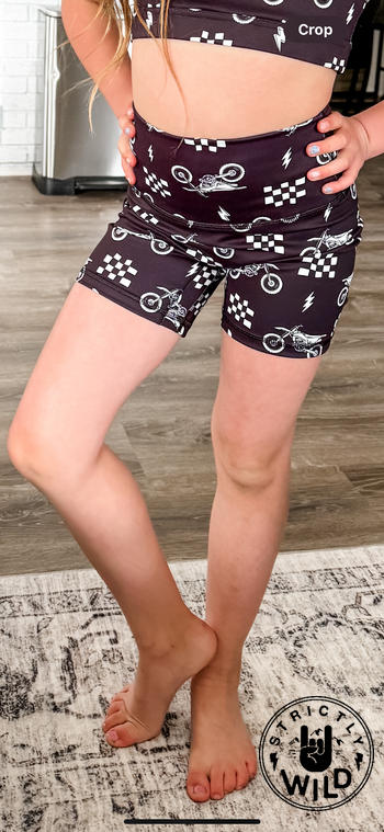 Strictly Wild Full Throttle Youth Biker Shorts Review