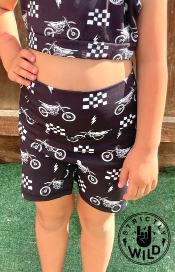 Strictly Wild Full Throttle Youth Biker Shorts Review