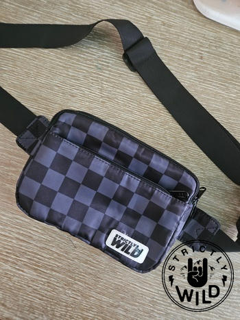 Strictly Wild Stealth Checker Cross Body Bag Review