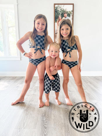 Strictly Wild Stealth Checker Girls 2 Piece (discontinuing) Review