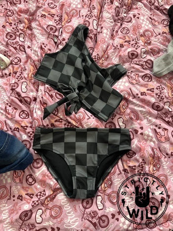 Strictly Wild Chasing Checkers Girls 2 Piece Review