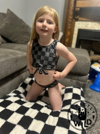 Strictly Wild Chasing Checkers Girls 2 Piece Review