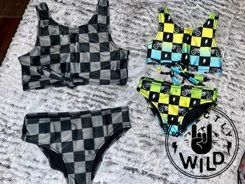 Strictly Wild Stealth Checker Girls 2 Piece (discontinuing) Review