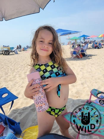 Strictly Wild Retro Dirt Bike Checks Girls 2 Piece Review