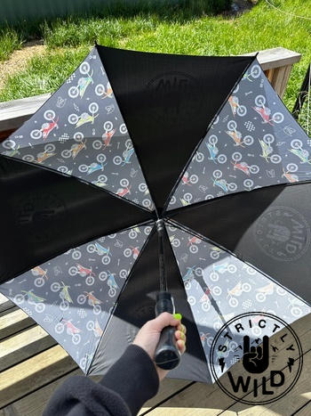 Strictly Wild Bike Life Umbrella (CANNOT SHIP WITH ANYTHING BUT CROC CHARMS & STICKERS!!!) Review