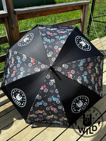 Strictly Wild Bike Life Umbrella (CANNOT SHIP WITH ANYTHING BUT CROC CHARMS & STICKERS!!!) Review