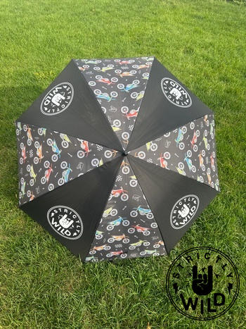 Strictly Wild Bike Life Umbrella (CANNOT SHIP WITH ANYTHING BUT CROC CHARMS & STICKERS!!!) Review