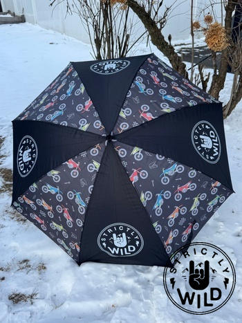 Strictly Wild Bike Life Umbrella (CANNOT SHIP WITH ANYTHING BUT CROC CHARMS & STICKERS!!!) Review