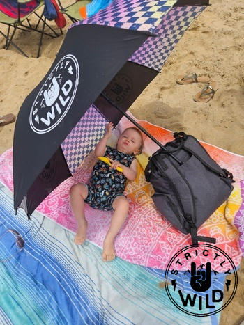 Strictly Wild Rainbow Checker Umbrella (CANNOT SHIP WITH ANYTHING BUT CROC CHARMS & STICKERS!!!) Review