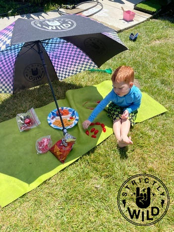 Strictly Wild Rainbow Checker Umbrella (CANNOT SHIP WITH ANYTHING BUT CROC CHARMS & STICKERS!!!) Review