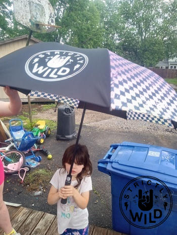Strictly Wild Rainbow Checker Umbrella (CANNOT SHIP WITH ANYTHING BUT CROC CHARMS & STICKERS!!!) Review