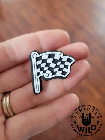 Strictly Wild Checkered Flag Croc Charm Review