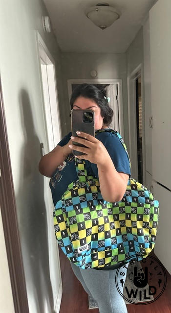 Strictly Wild Retro Dirt Bike Checks Beach Bag Review