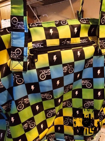 Strictly Wild Retro Dirt Bike Checks Beach Bag Review