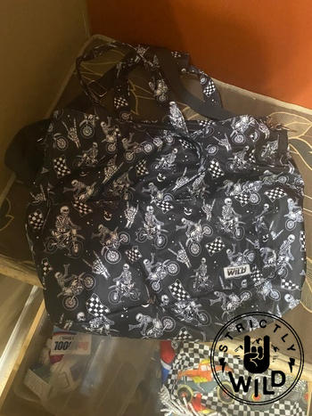 Strictly Wild Bikes N Bones Beach Bag Review