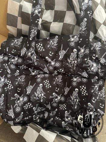 Strictly Wild Bikes N Bones Beach Bag Review